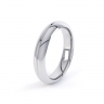 Grooved Court Wedding Ring thumbnail