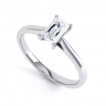Cyra Emerald Engagement Ring thumbnail
