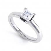 Cyrine Princess Cut Diamond Engagement Ring