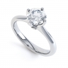 Anwen 4 Claw Engagement Ring thumbnail