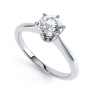 Cassia 6 Claw Engagement Ring thumbnail