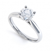 Audrina 4 Claw Engagement Ring