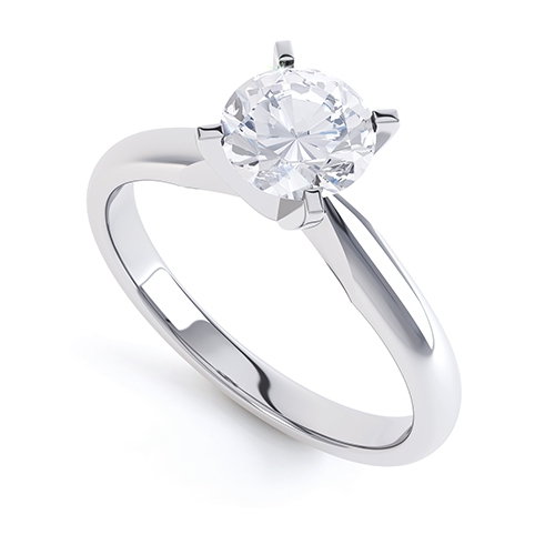 Nerissa 4 Claw Engagement Ring