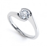 Helena Twist Diamond Ring thumbnail