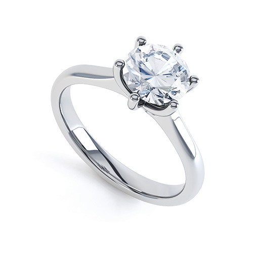 Harmony Single Stone Diamond Ring
