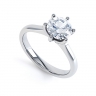 Harmony Single Stone Diamond Ring thumbnail