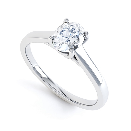 Rialta Oval Diamond Ring