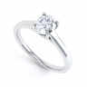 Rialta Oval Diamond Ring thumbnail