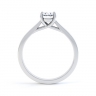 Rialta Oval Diamond Ring Side View  thumbnail