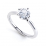 Ophelia Solitaire Diamond Ring thumbnail