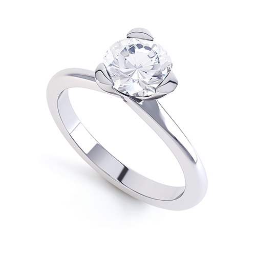 Freya Rubover Set Engagement Ring