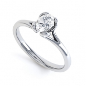 Jasmin Oval Diamond Engagement Ring