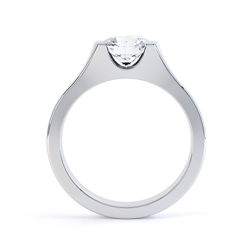 Layla Rubover Engagement Ring Side View 