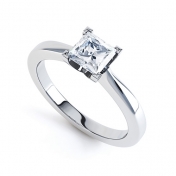 Estelle Princess Cut Diamond Engagement Ring