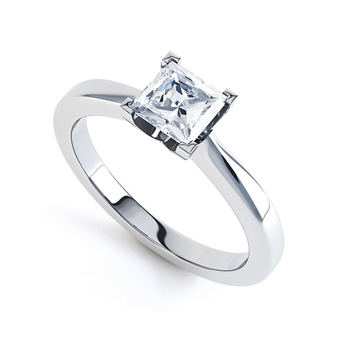Estelle Princess Cut Diamond Engagement Ring Estelle Princess Cut Diamond Engagement Ring