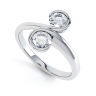 Lexia 2 Stone Diamond Ring thumbnail