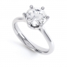 Lena 6 Claw Engagement Ring thumbnail