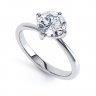 Lyra Four Claw Diamond Ring thumbnail
