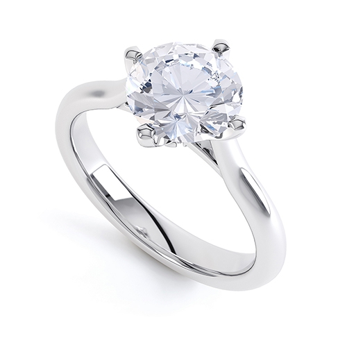 Electra Four Claw Engagement Ring