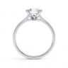 Cyane Rubover Engagement Ring Side View  thumbnail