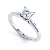 Manila Princess Cut Engagement Ring