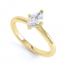 Myrna Yellow Gold Marquise Diamond Ring thumbnail