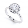 Alani Round Diamond Cluster Ring thumbnail