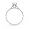 Maris Oval Diamond Ring Side View  thumbnail