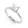 Leda Princess Cut Engagement Ring thumbnail