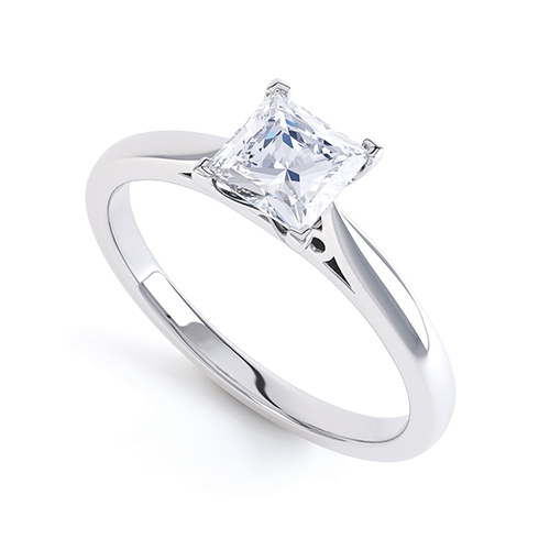 Romilly Princess Cut Diamond Ring