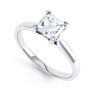 Elena Princess Cut Diamond Engagement Ring thumbnail