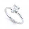 Eva Pear Shaped Diamond Engagement Ring thumbnail