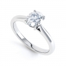 Morgana Oval Diamond Engagement Ring thumbnail