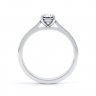 Morgana Oval Diamond Engagement Ring Side View  thumbnail