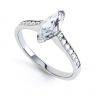 Amaryllis Marquise Diamond Shoulder Ring  thumbnail