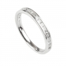 2.5MM Wide Channel Set Eternity Ring 0.33 Carats thumbnail