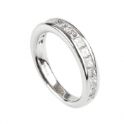 4MM Wide Channel Set Eternity Ring 1.08 Carats