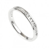 2.5MM Wide Channel Set Eternity Ring 0.28 Carats thumbnail