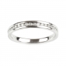 Gold 2.5MM Wide Channel Set Eternity Ring 0.28 Carats thumbnail