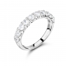 2MM Wide Claw Set Eternity Ring 0.37 Carats thumbnail