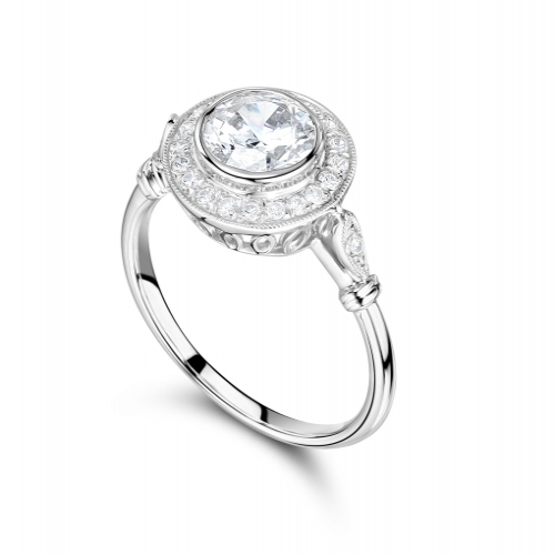 Larkin Halo Style Diamond Ring  