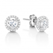 Bianca Diamond Cluster Earrings