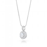 Brigita Round Diamond Pendant thumbnail