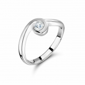 Katricia Twist Engagement Ring