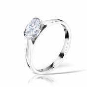 Nakota Oval Shape Diamond Ring