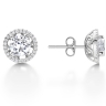 Fiona Diamond Earrings With Removable Outer thumbnail