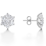 Alma Diamond Cluster Earrings thumbnail