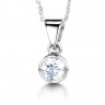 Colette Rubover Diamond Pendant thumbnail