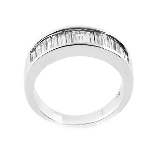 Prince William Diamond Baguette Eternity Ring