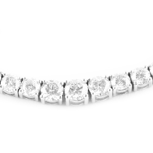 Diamond Necklace Close Up